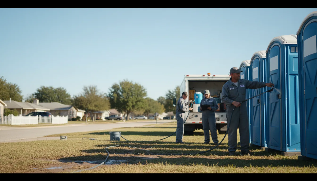 Long-Term Portable Toilet Rental in Sully, IA near me